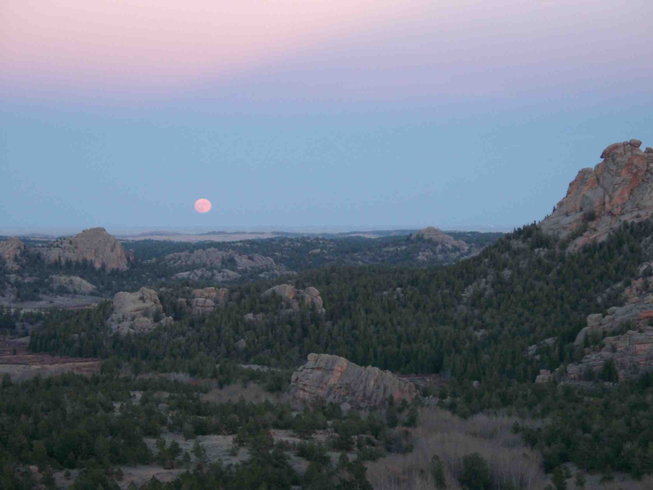 Moon rise